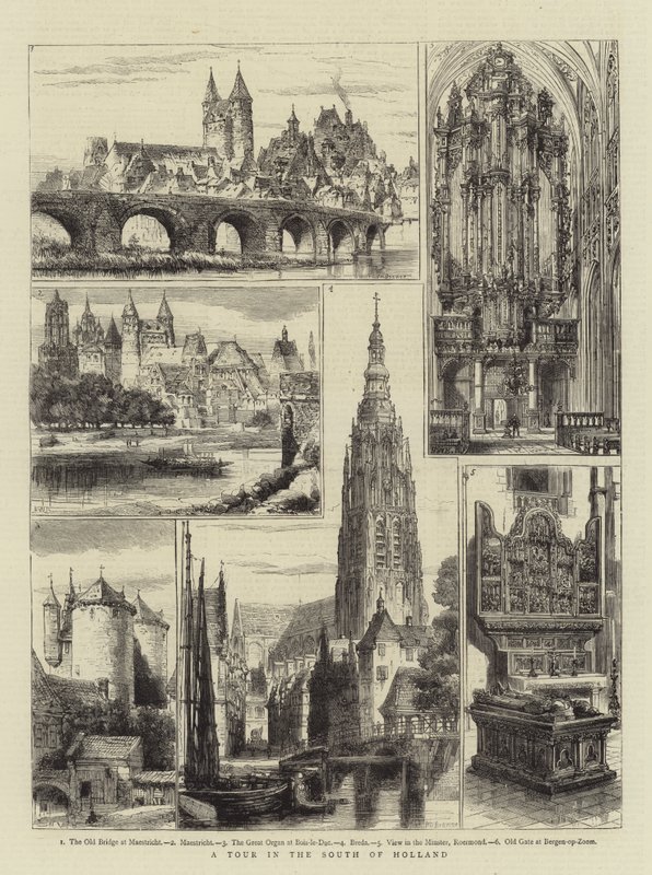 A Tour in the South of Holland by Henry William Brewer