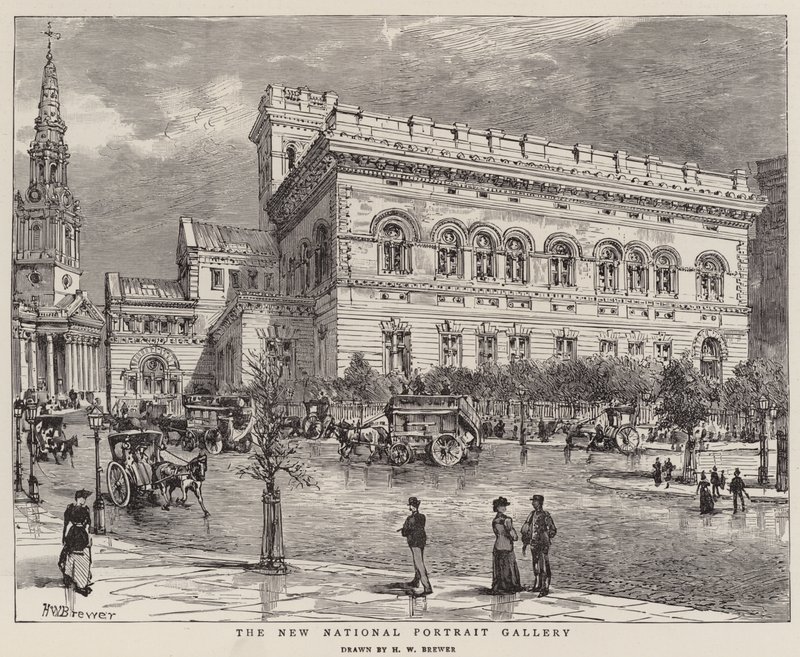 The New National Portrait Gallery by Henry William Brewer