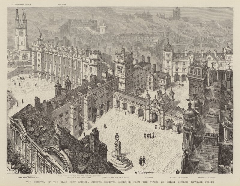 The removal of The Blue Coat School, Christ