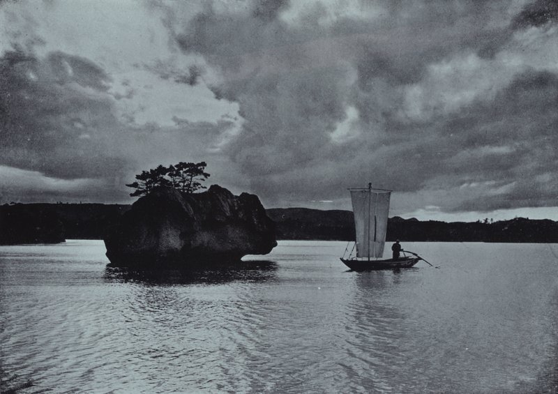 Evening on the Inland Sea by Herbert Ponting