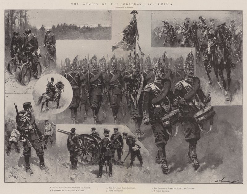 The Armies of the World, Russia by Hermanus Willem Koekkoek