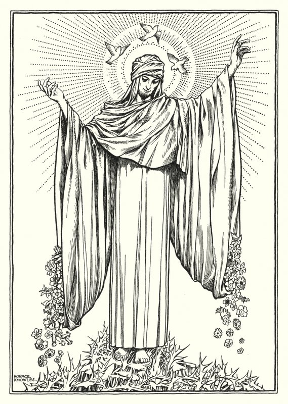 Illustration for The Sermon On The Mount by Horace J. Knowles
