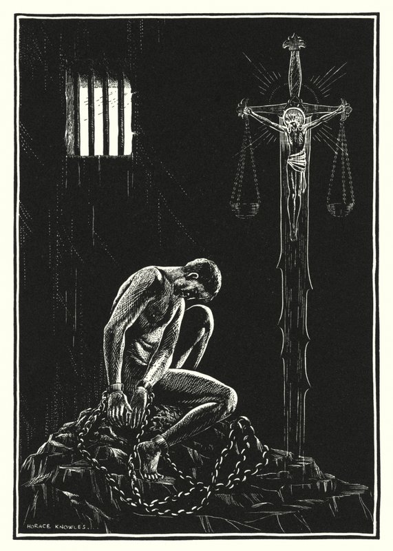 Illustration for The Sermon On The Mount by Horace J. Knowles