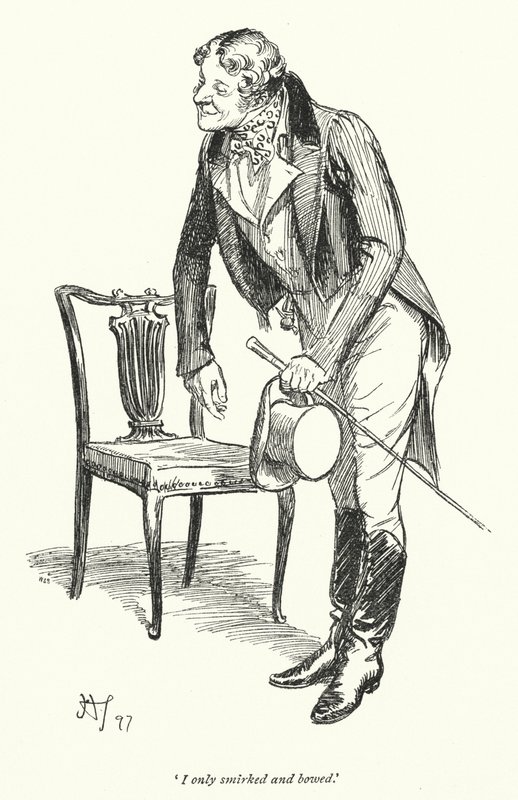 Illustration for Persuasion by Jane Austen by Hugh Thomson