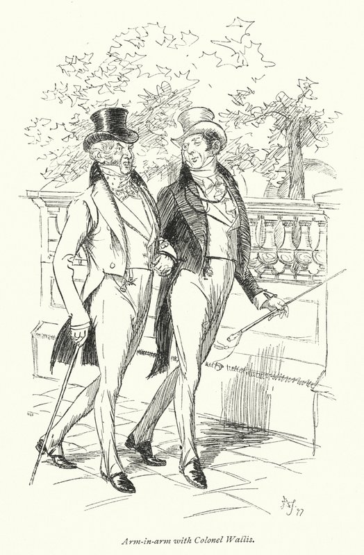 Illustration for Persuasion by Jane Austen by Hugh Thomson