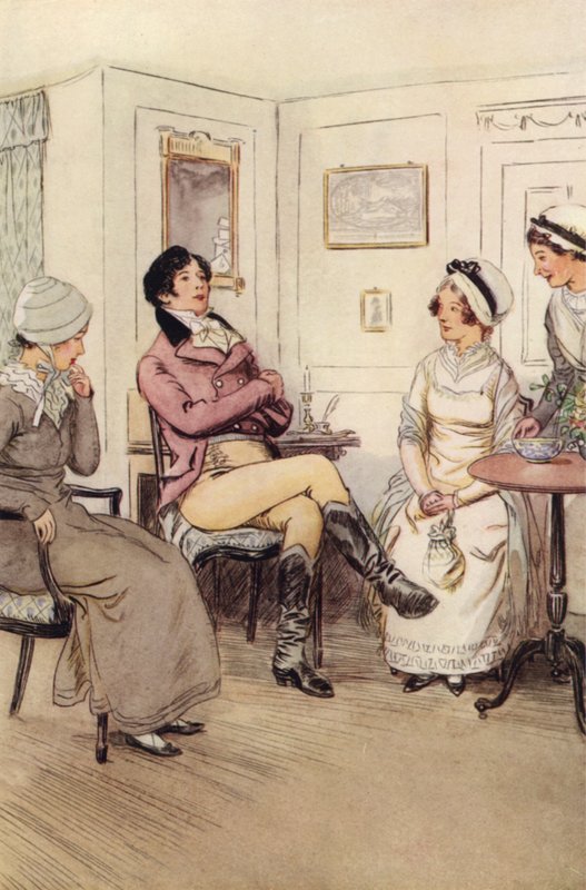 Illustration for Quality Street by Hugh Thomson