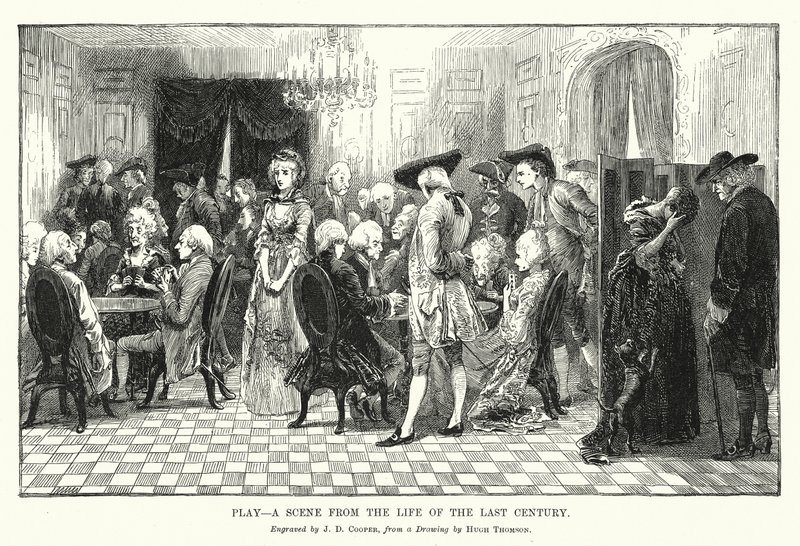 Play, A Scene from the Life of the Last Century by Hugh Thomson