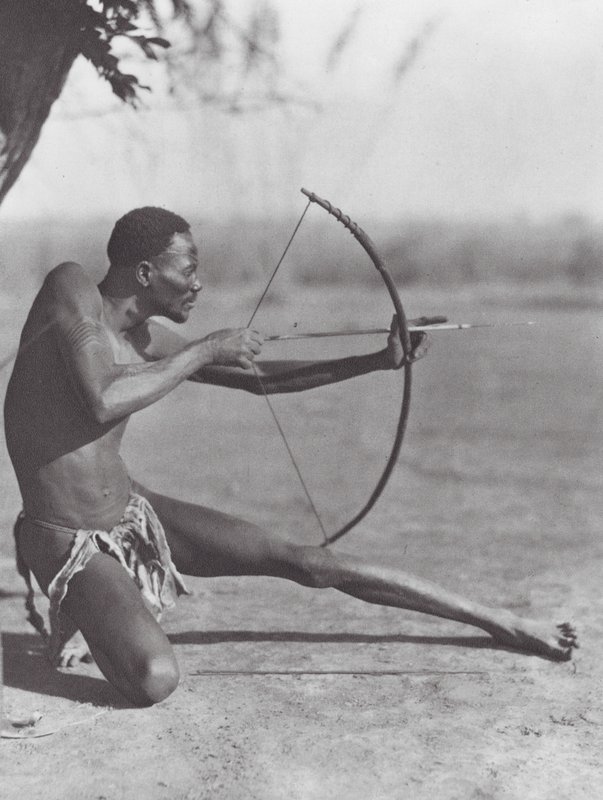 Africa: Eastern Djur archer by Hugo Adolf Bernatzik