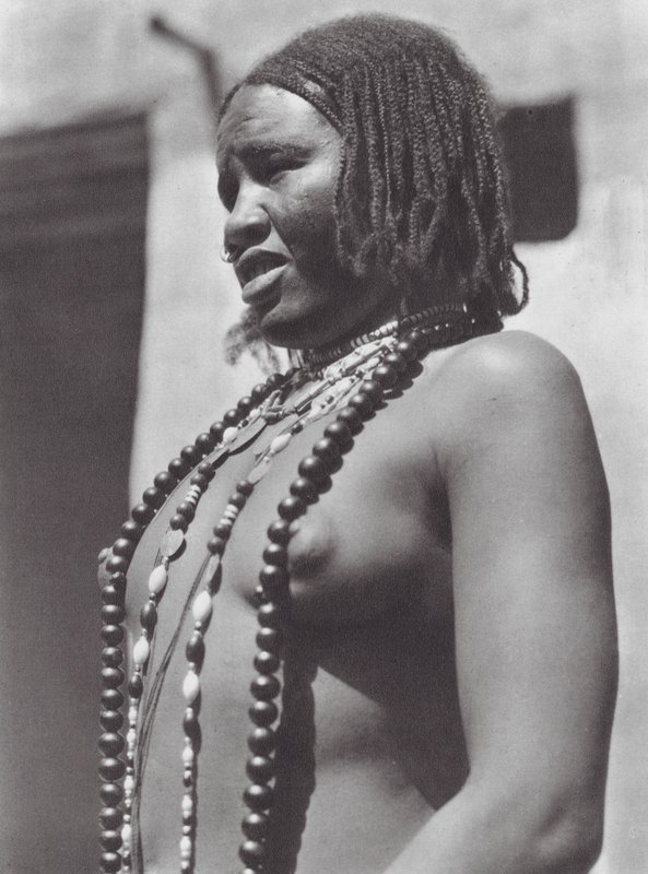 Africa: Gawazi, a professional dancer by Hugo Adolf Bernatzik
