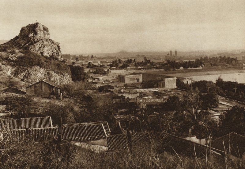 Mexico: The port of Mazatlan by Hugo Brehme
