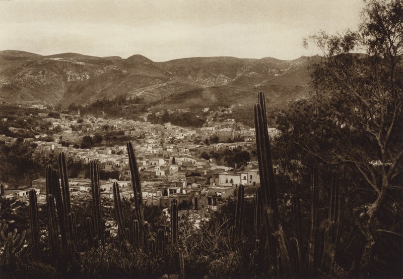 Mexico: Guanajuato, Total View of the Town by Hugo Brehme