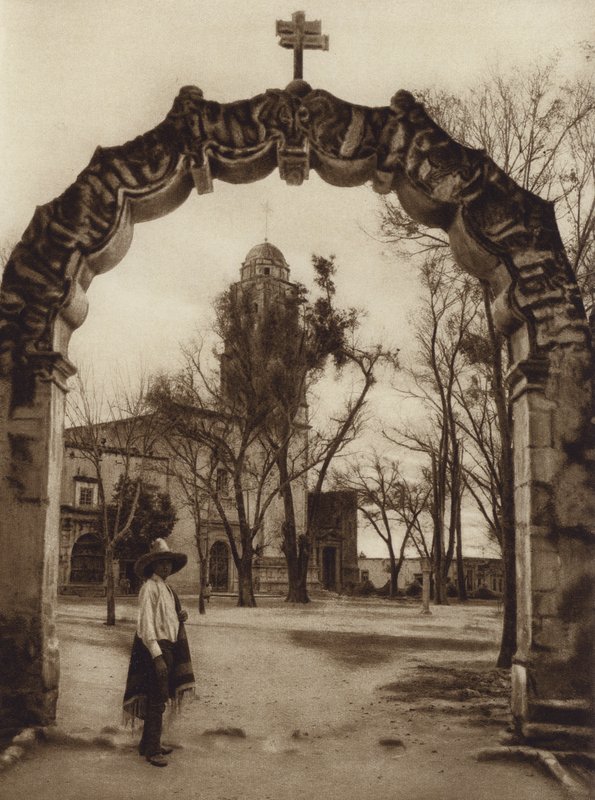 Mexico: Church of Acambaro, Michoacan State by Hugo Brehme