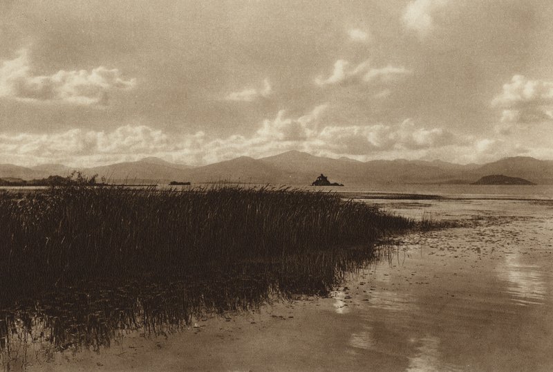 Mexico: Patzcuaro Lagoon by Hugo Brehme