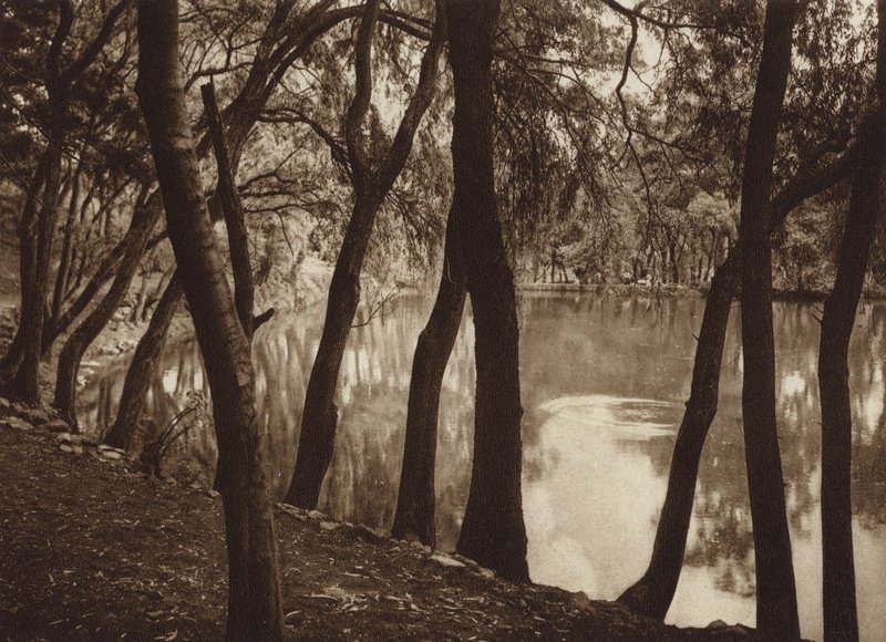 Mexico: The fountains of Tlalpam D.F. by Hugo Brehme