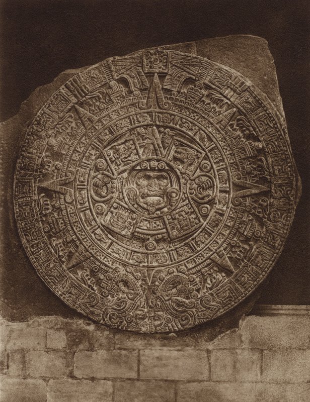 Mexico: Aztec calendar stone or 