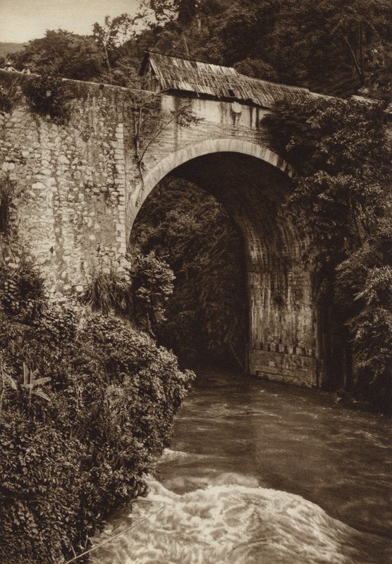 Mexico: Atoyac Bridge by Hugo Brehme