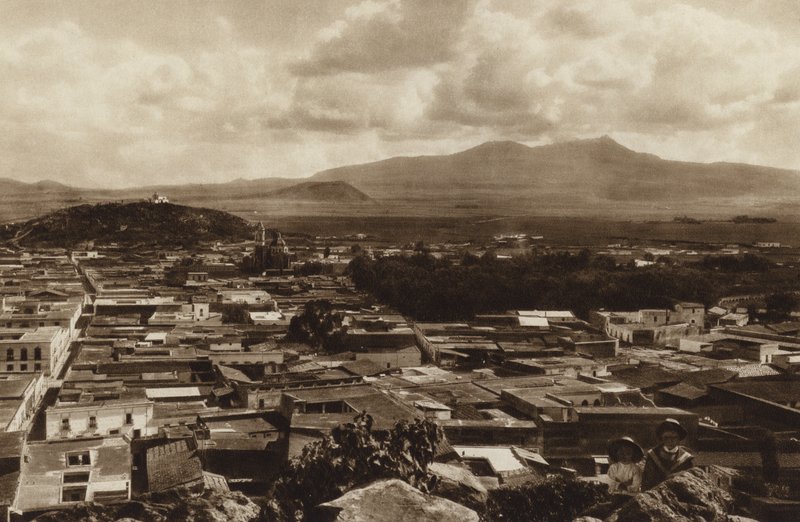 Mexico: View of Toluca by Hugo Brehme