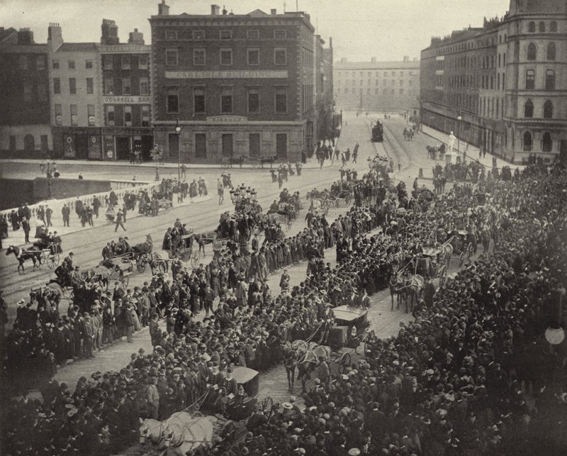 Parnell Memorial Procession, Dublin by Irish Photographer