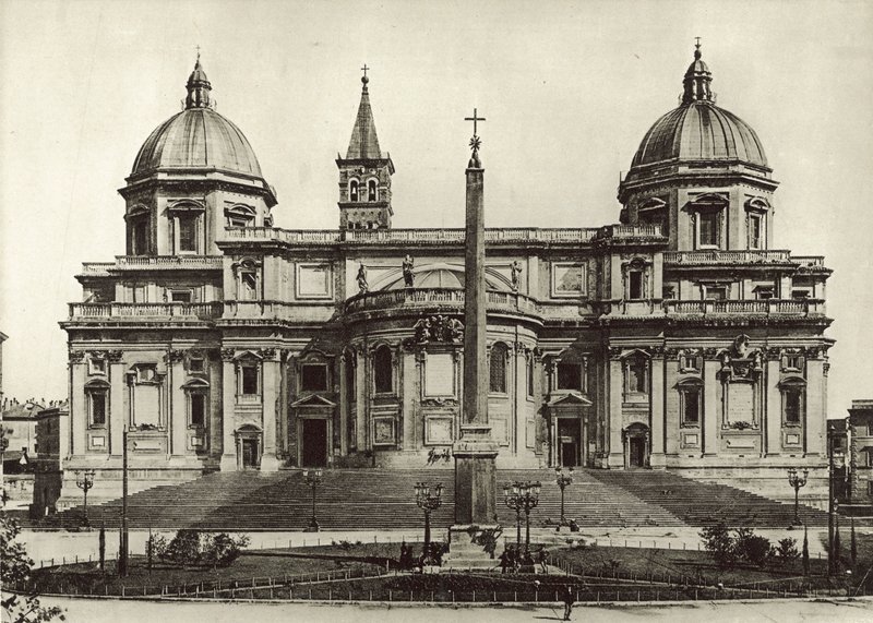 Basilica of St. Mary Major, The Tribune by Italian Photographer