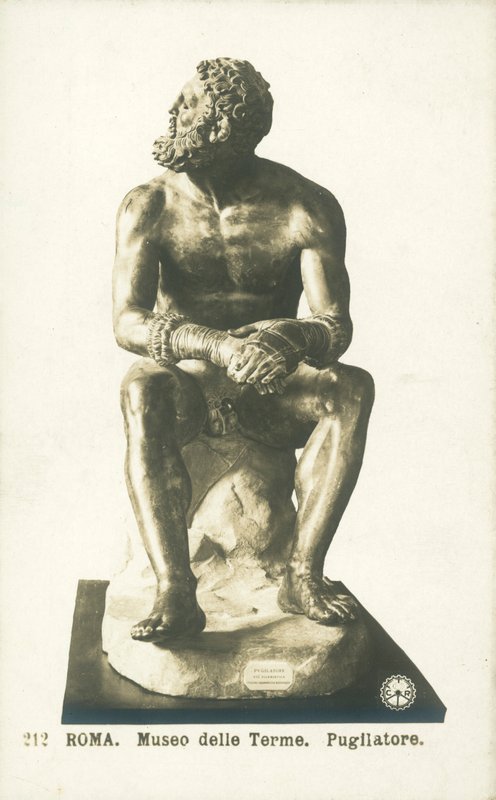 Boxer at Rest, Palazzo Massimo alle Terme, Rome by Italian Photographer