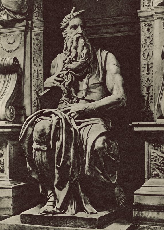 Church of St. Peter in Chains, Moses by Michelangelo by Italian Photographer