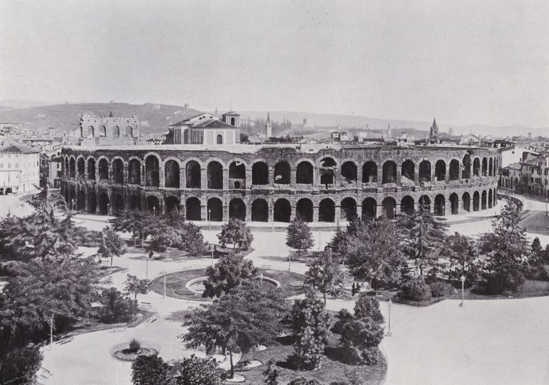 Verona, the Roman Arena by Italian Photographer
