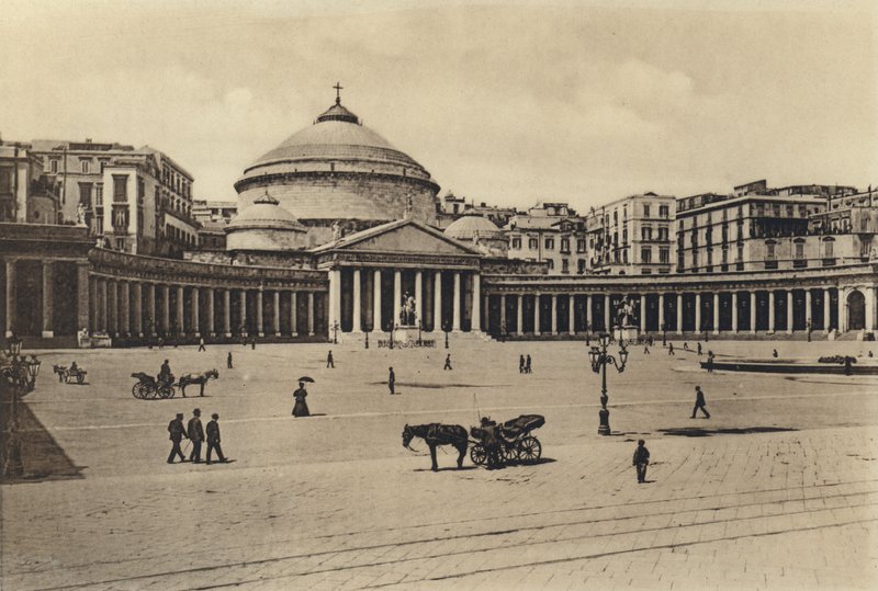 Naples: Church of S Francesco di Paola by Italian Photographer