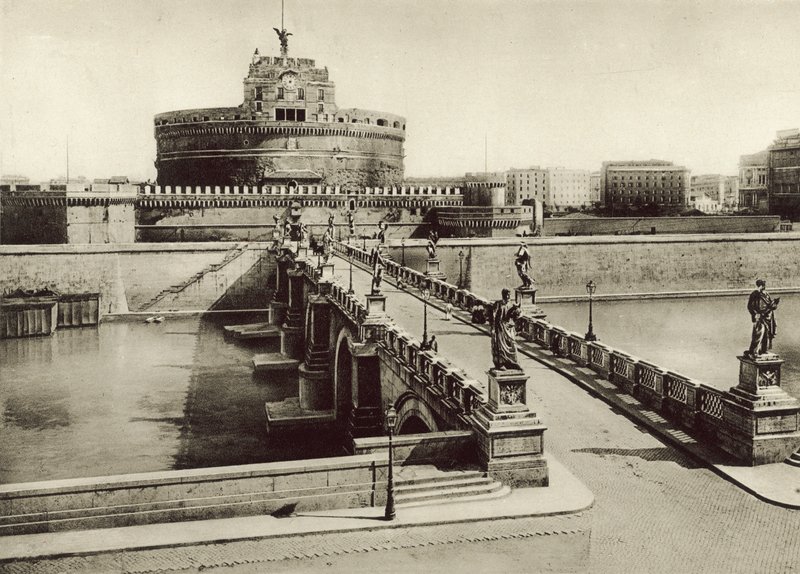 St. Angelo Castle and Bridge by Italian Photographer