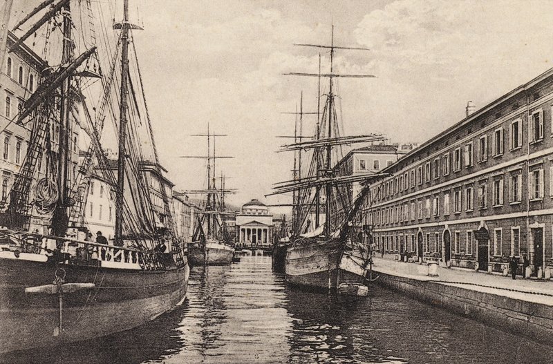 Trieste: Canale Grande by Italian Photographer