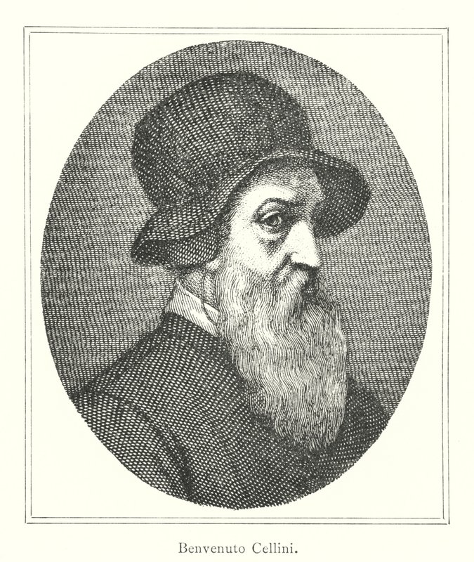 Benvenuto Cellini (engraving) by Italian School
