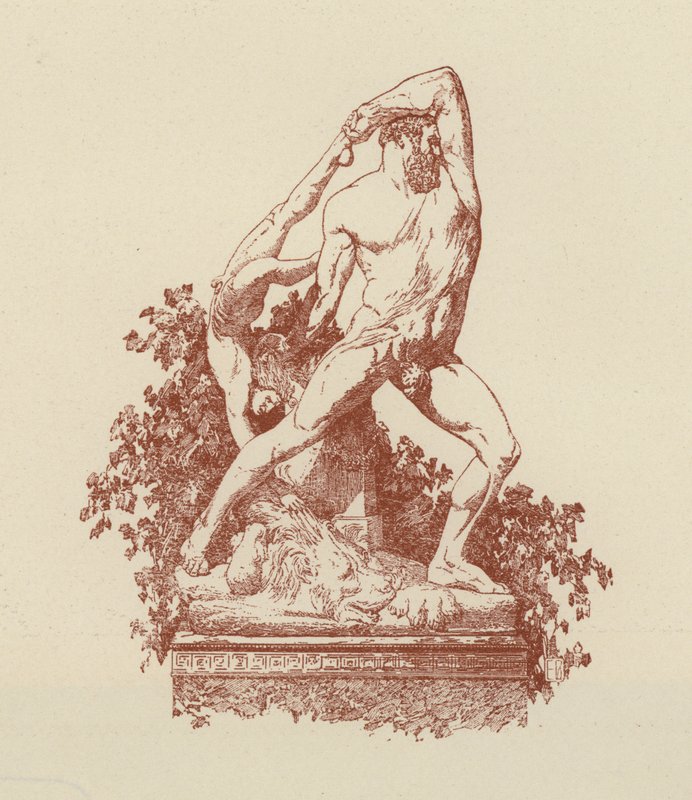 Hercules and Lichas by Canova by Italian School