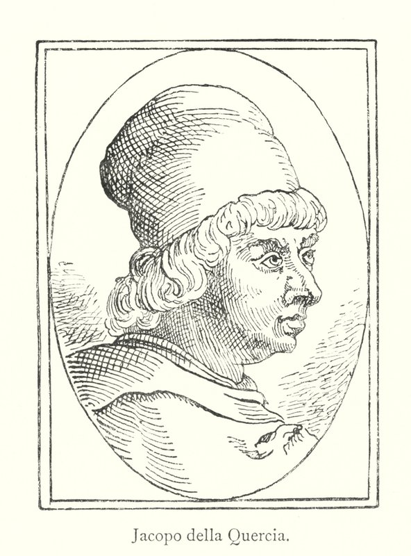 Jacopo della Quercia (engraving) by Italian School