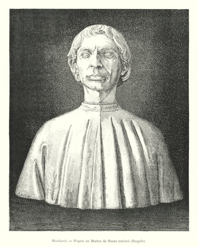 Machiavelli, after a Marble in the National Museum, Bargello by Italian School
