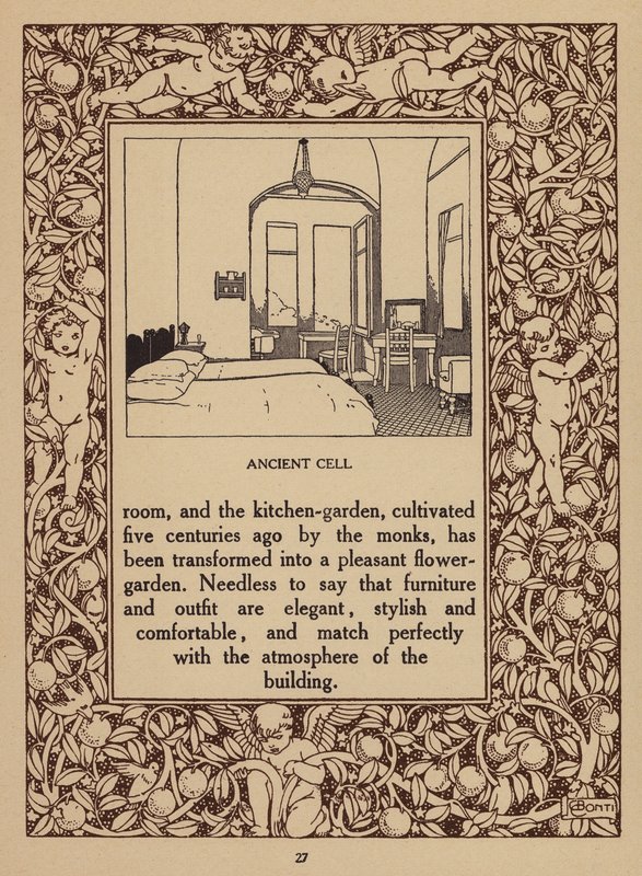 Page from Brochure for San Domenico Palace Hotel, Taormina by Italian School