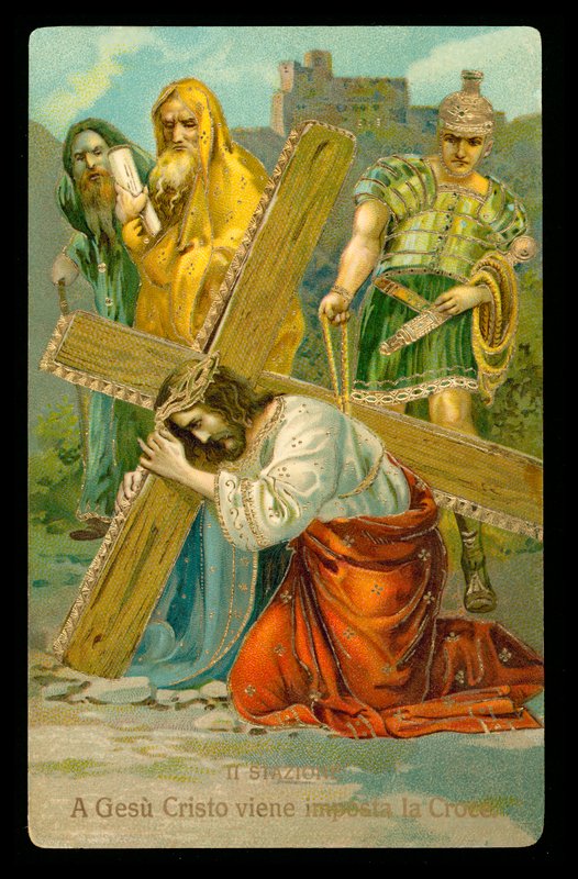 The Stations of the Cross (from a set of 14) by Italian School