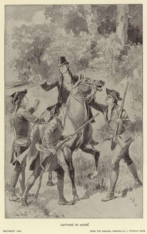 Capture of Andre by J. (after) Steeple Davis