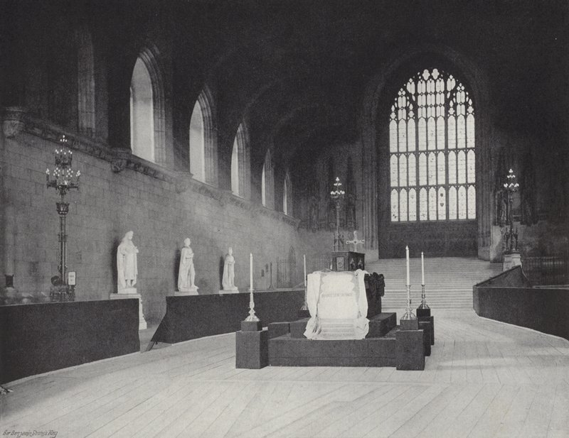 The Lying-in-State of William Ewart Gladstone by J. Benjamin Stone
