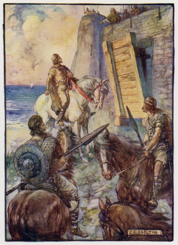 Do You See That Little Sail Out to Sea? Yonder is Macduff by J. R. Skelton