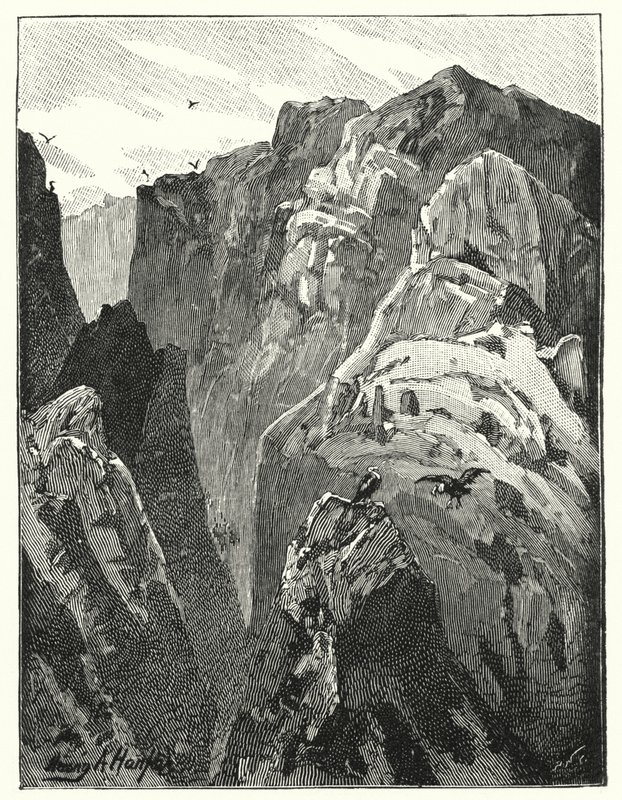 The mountains near Jericho by James (after) Clark