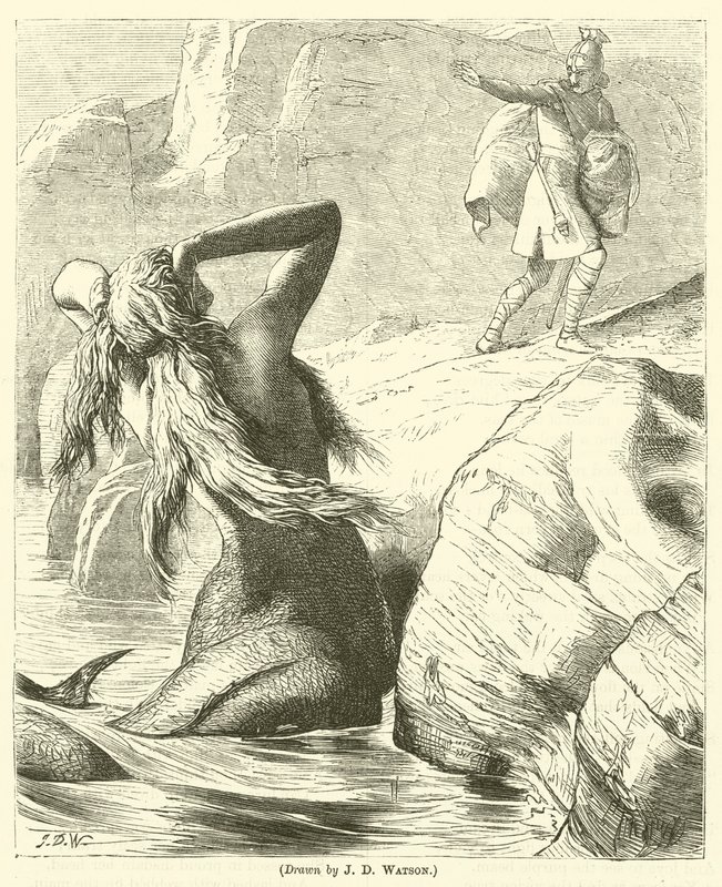 The Mermaid by James Dawson Watson