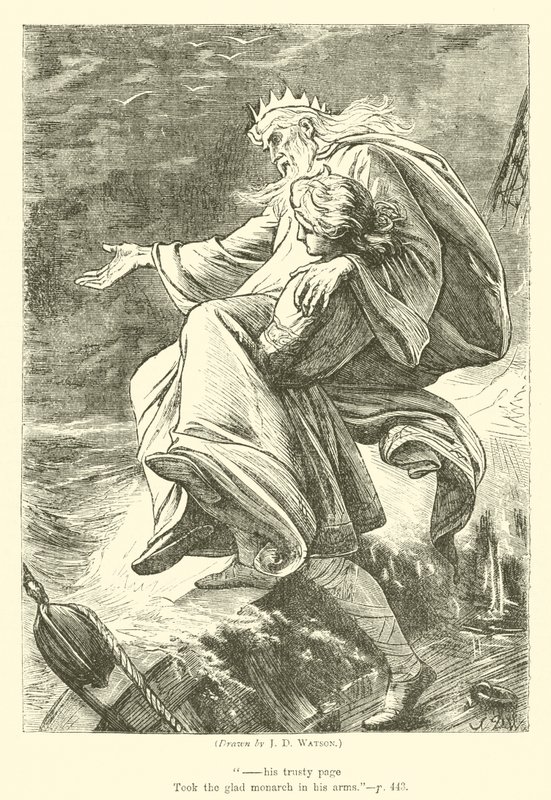The Sea King by James Dawson Watson