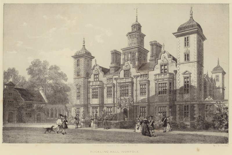 Blickling Hall, Norfolk by James Duffield Harding
