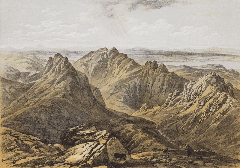 View from the Summit of Goatfell, Island of Arran by James Duffield Harding