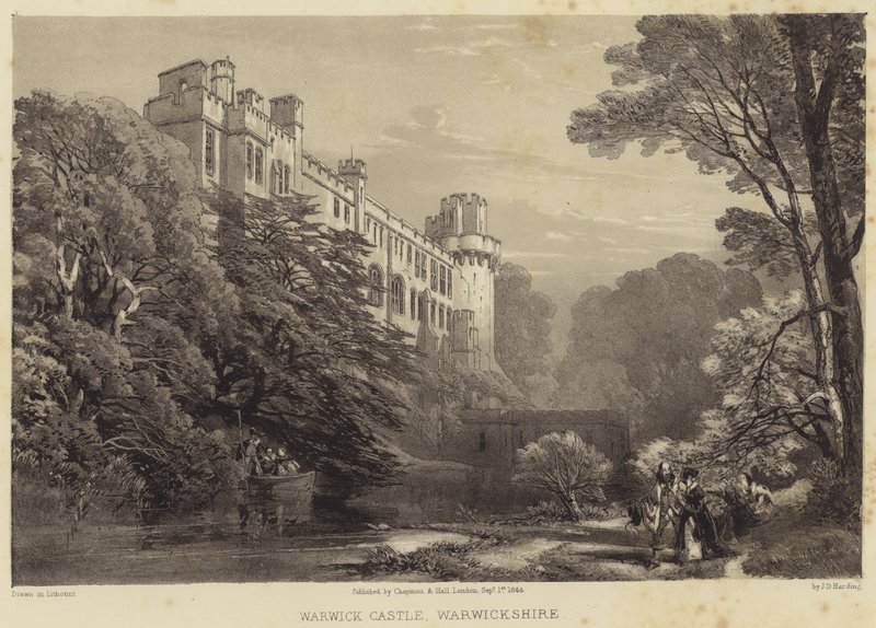 Warwick Castle, Warwickshire by James Duffield Harding