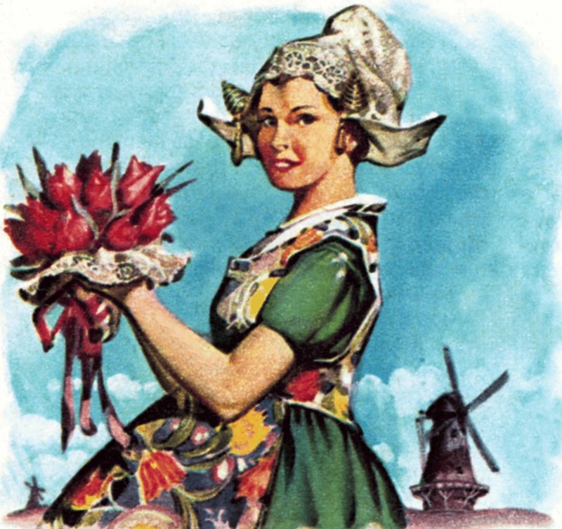 Dutch National Costume by James Edwin McConnell
