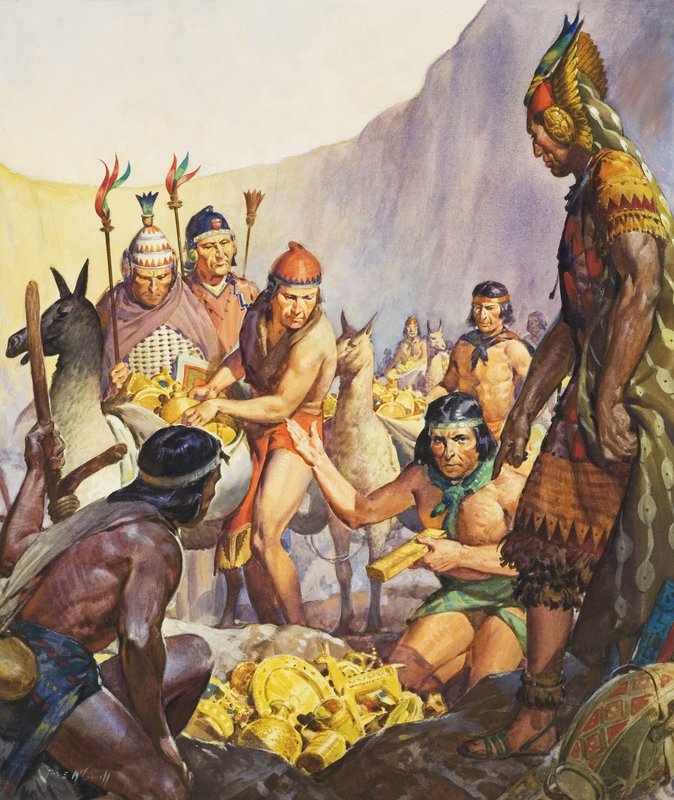 Hidden Gold of the Incas by James Edwin McConnell