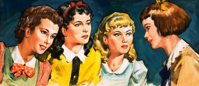 Little Women by James Edwin McConnell