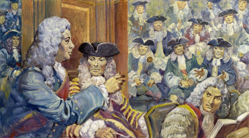 Sir Robert Walpole once wagered a guinea on his classical accuracy, and lost by James Edwin McConnell