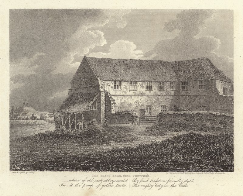 Robert Bloomfield, poet: The Place Farm, near Thetford by James Storer
