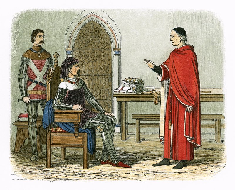 Gascoigne refuses to sentence a prelate or peer by James William Edmund Doyle